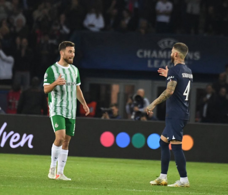 Офри Арад и Серхио Рамос в Лиге чемпионов