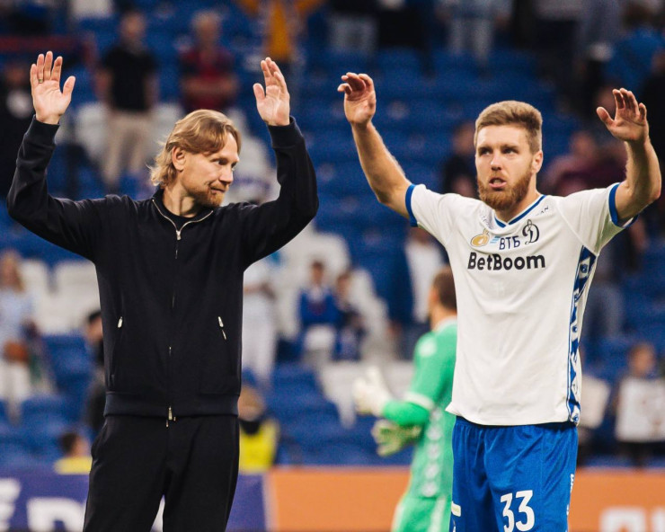 Валерий Карпин и Иван Сергеев в 