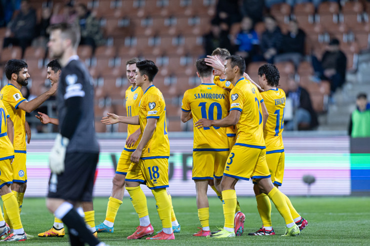 Сборная Казахстана против Лихтенштейна