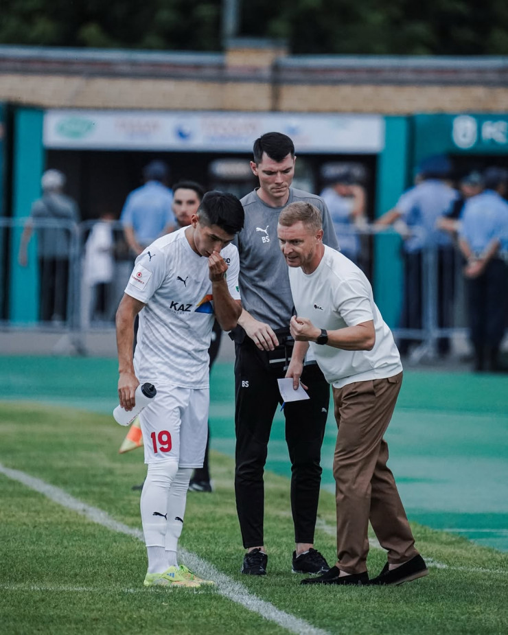 Андрей Карпович и Галымжан Кенжебек