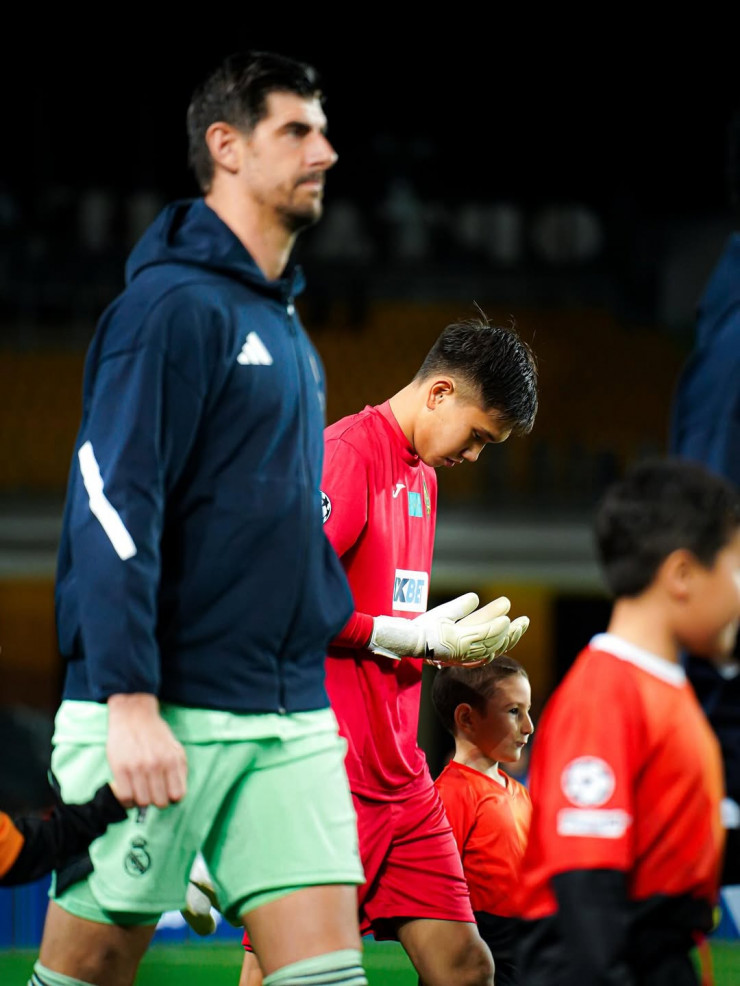 Тибо Куртуа и Шерхан Калмурза