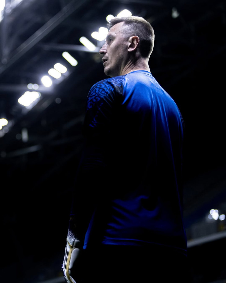 Стас Покатилов на тренировке сборной Казахстана