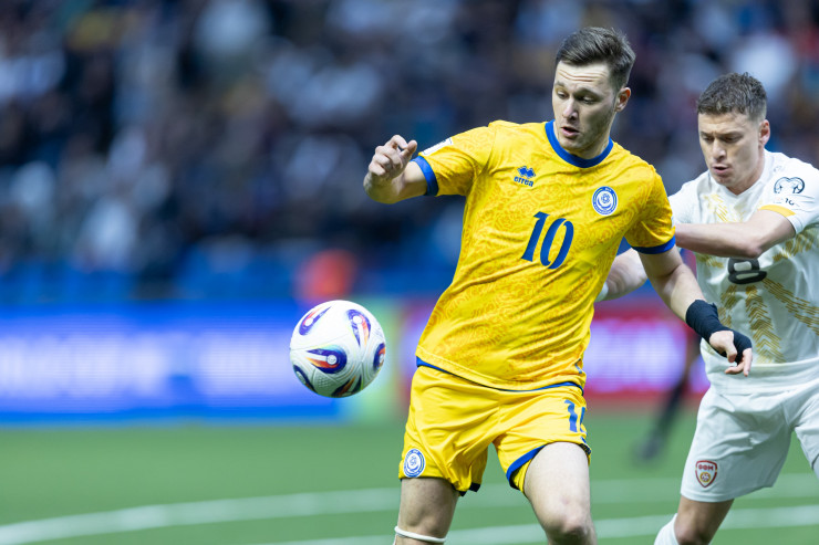 Максим Самородов в сборной Казахстана