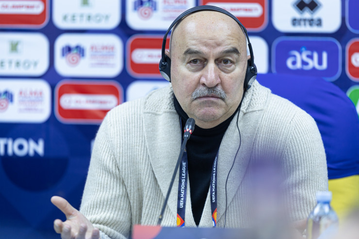 Станислав Черчесов в сборной Казахстана