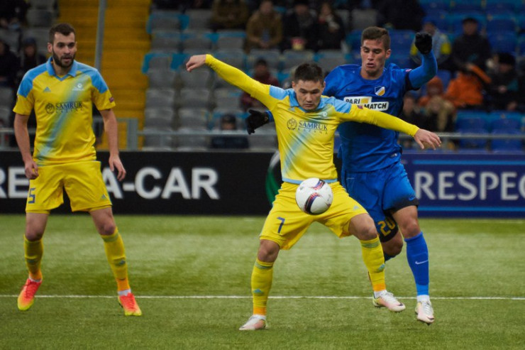 Серикжан Мужиков и Пиерос Сотириу