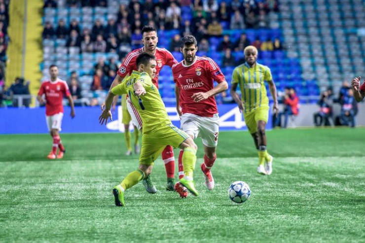 Серикжан Мужиков в матче 