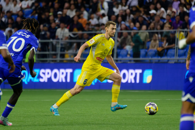 Ян Вороговский в матче 