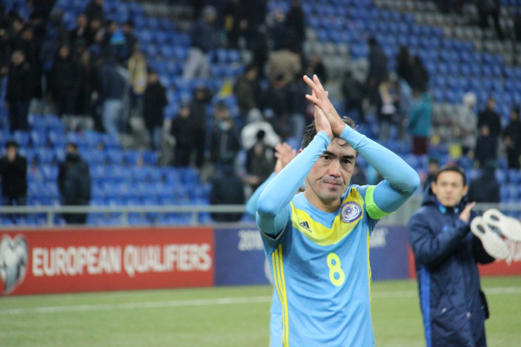 Самат Смаков в сборной Казахстана