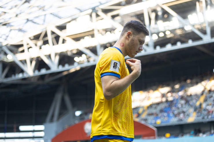 Максим Самородов в сборной Казахстана