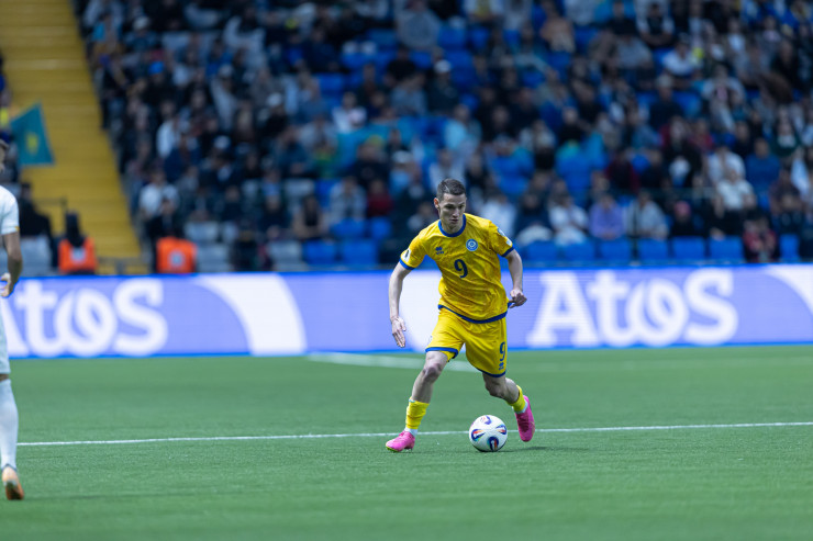 Ислам Чесноков в сборной Казахстана