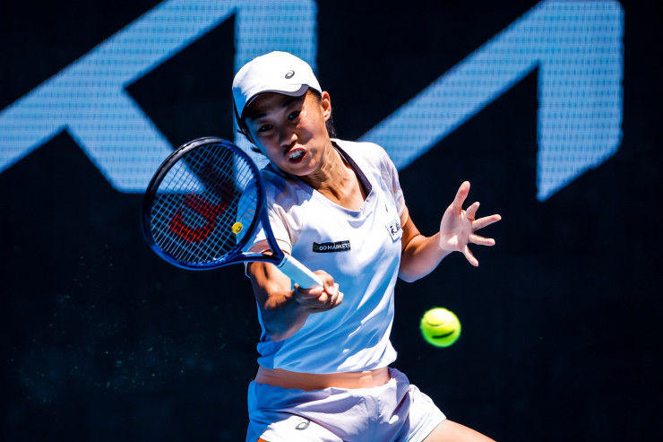 Чжан Шуай на Australian Open-2023
