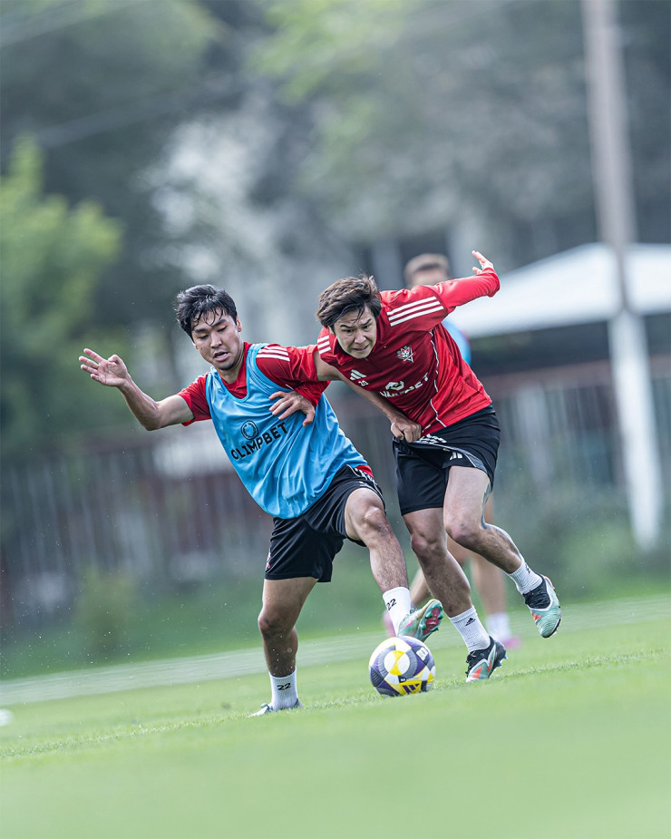 Еркебулан Сейдахмет и Георгий Жуков