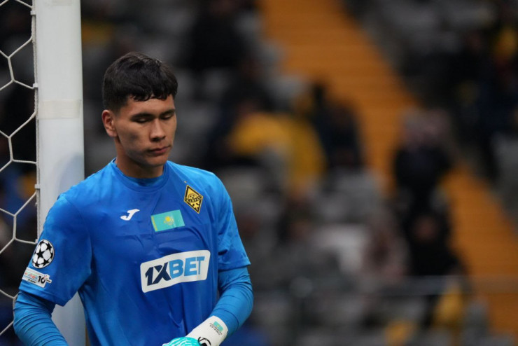 Темирлан Анарбеков в матче 