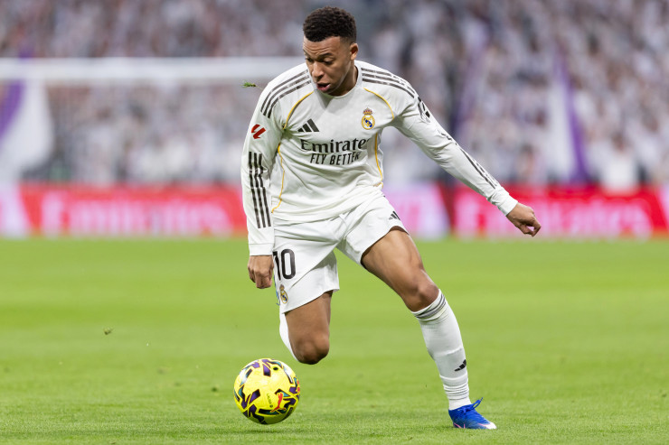 Килиан Мбаппе в матче 