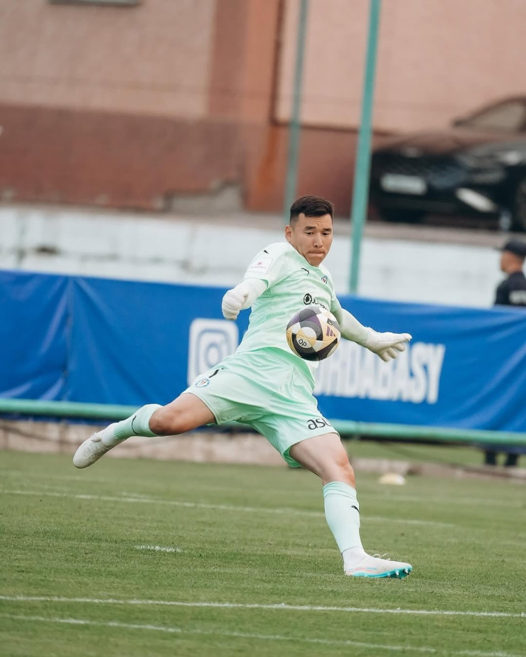 Бекхан Шайзада в воротах 