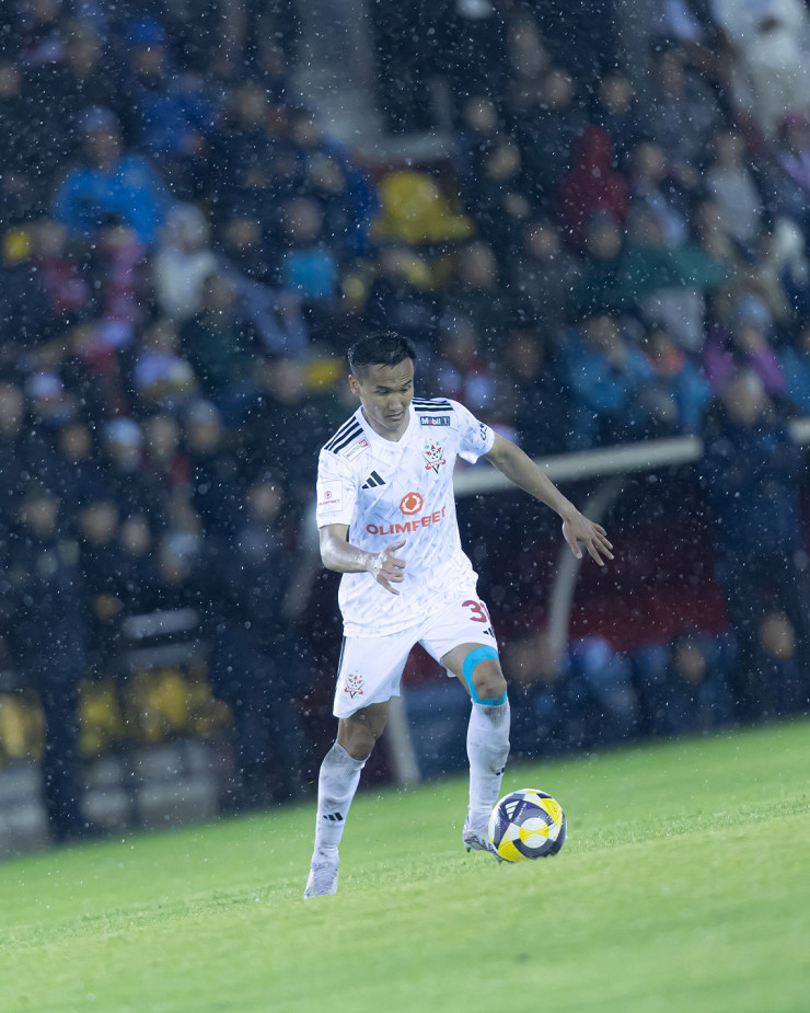 Адильхан Танжариков в игре за 