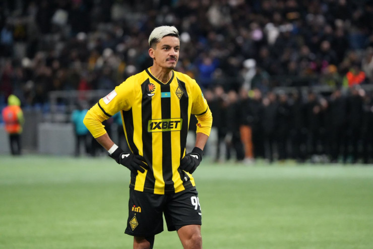 Рикардиньо в матче за Суперкубок Казахстана-2026