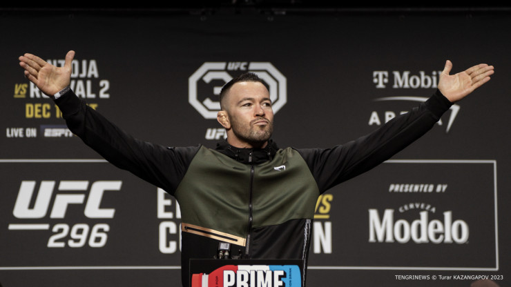 Колби Ковингтон перед турниром UFC 296