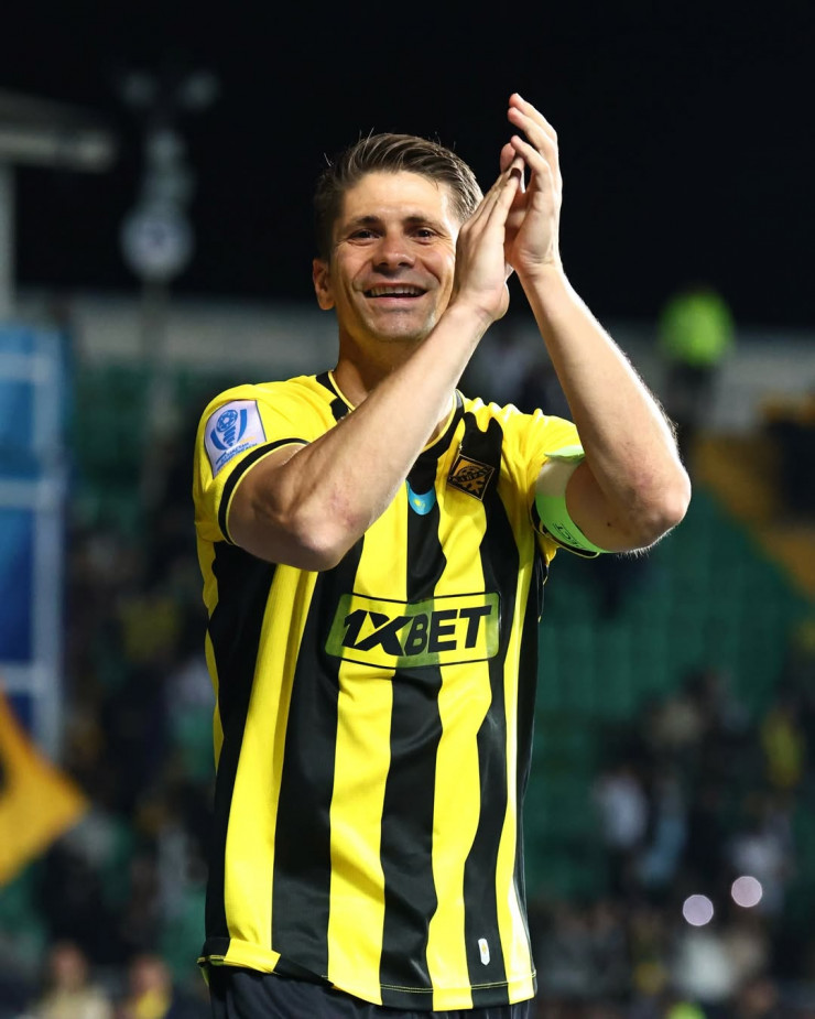 Александр Мартынович после победы над 