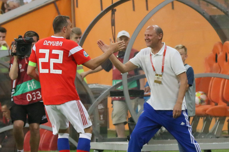 Артём Дзюба и Мирослав Ромащенко