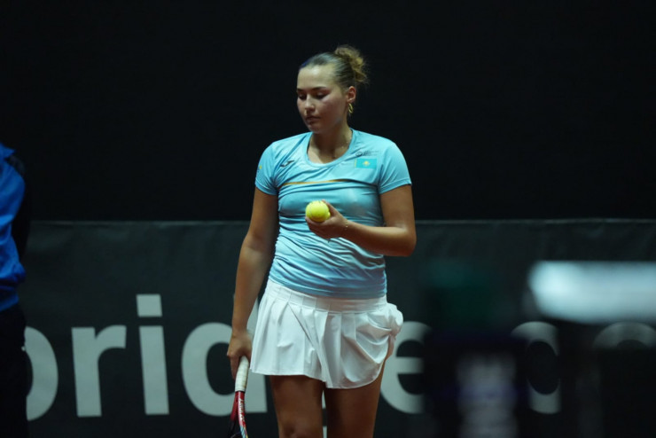 Соня Жиенбаева в сборной Казахстана по теннису