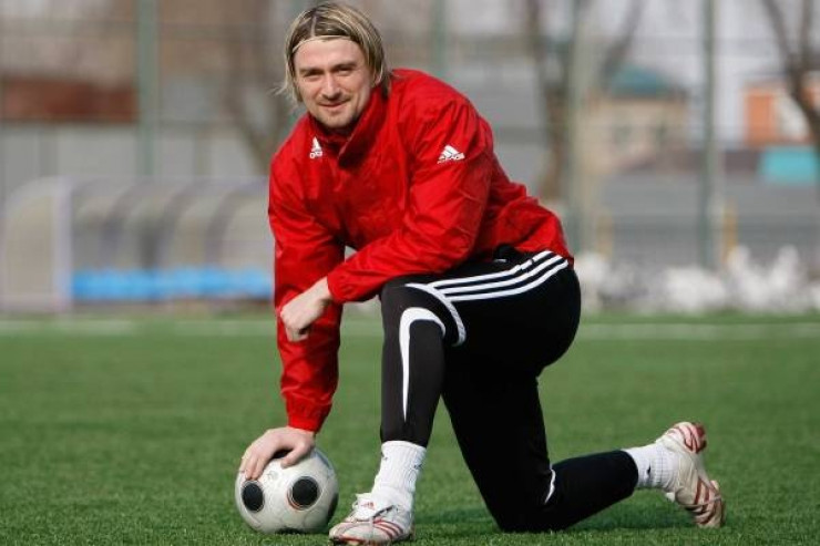 Футболист Андрей Богомолов