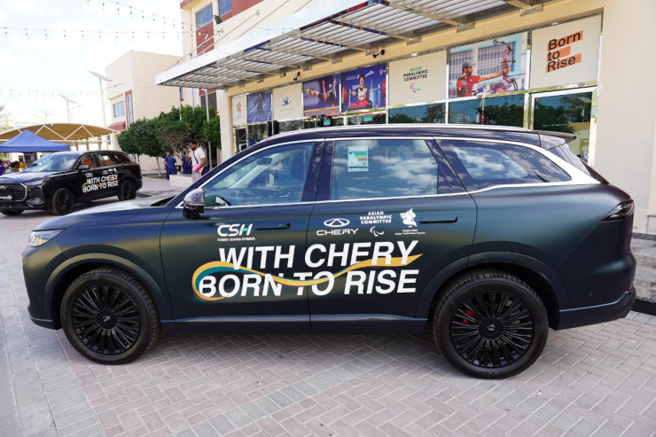 Автомобили семейства Chery TIGGO &ndash; официальный трнспорт AYPG 2025