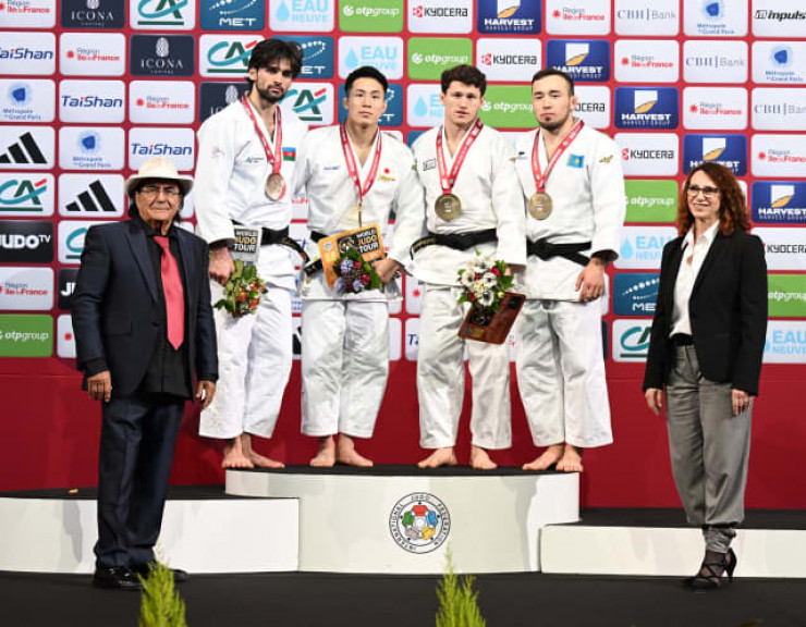 Казахстан взял медали на Grand Slam