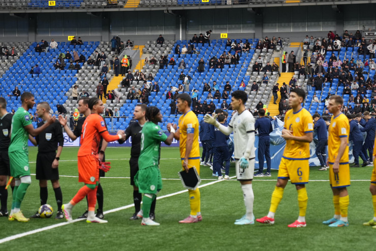 Матч между сборными Казахстана и Коморских островов