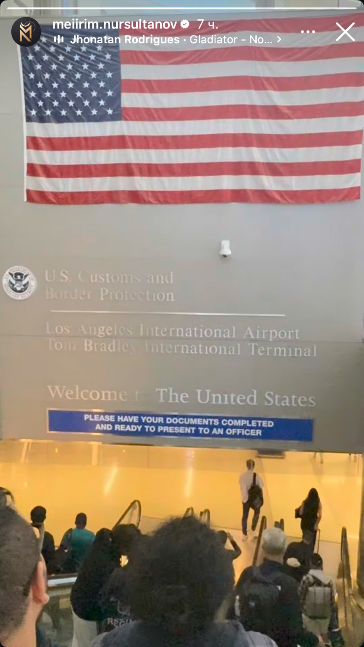 Мейирим Нурсултанов (20-0, 11 KO) прибыл в США, где может провести долгожданный чемпионский поединок по линии WBC