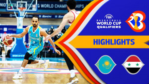 Видео стартовой победы сборной Казахстана по баскетболу в квалификации Кубка Мира