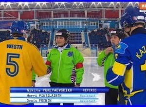Видео полного матча Казахстан - Швеция в полуфинале чемпионата мира-2018 по бенди 