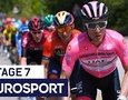Видеообзор седьмого этапа "Джиро д’Италия" с победой гонщика "Астаны" 